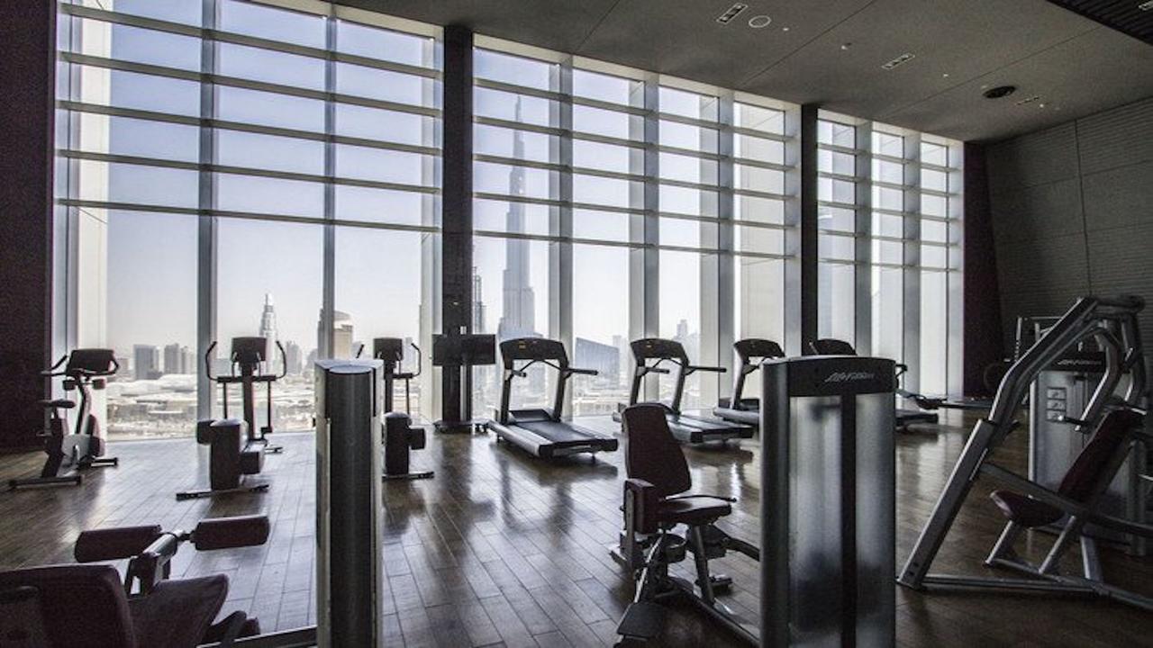 두바이 1Br Burj Khalifa View Index Tower Difc 아파트 외부 사진